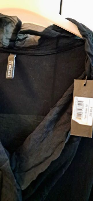 Blusa Nova Preta Tiffosi.