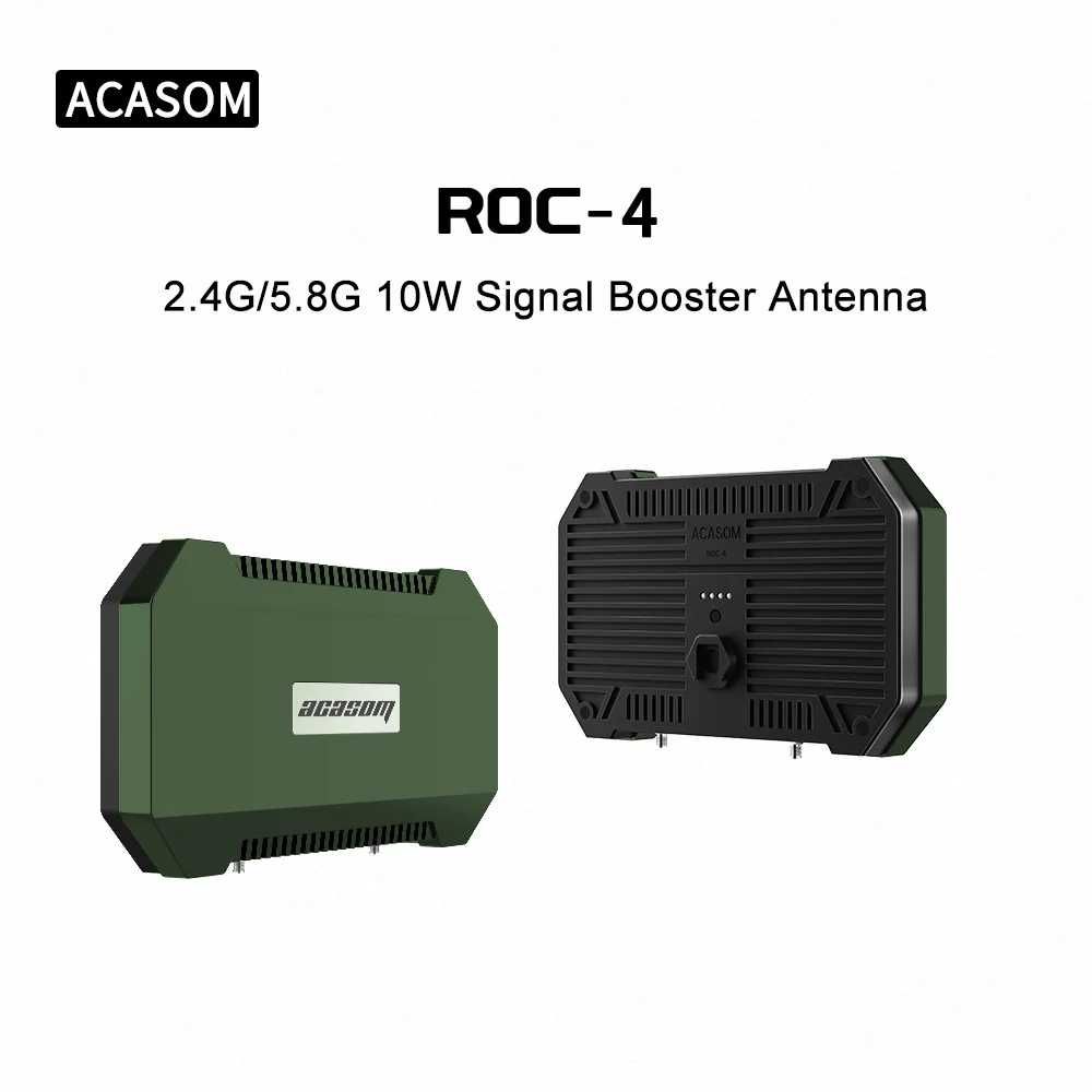 В НАЯВНОСТІ підсилювач сигналу ROC-4 Green 2.4G/5.8G 10W 8000mAh