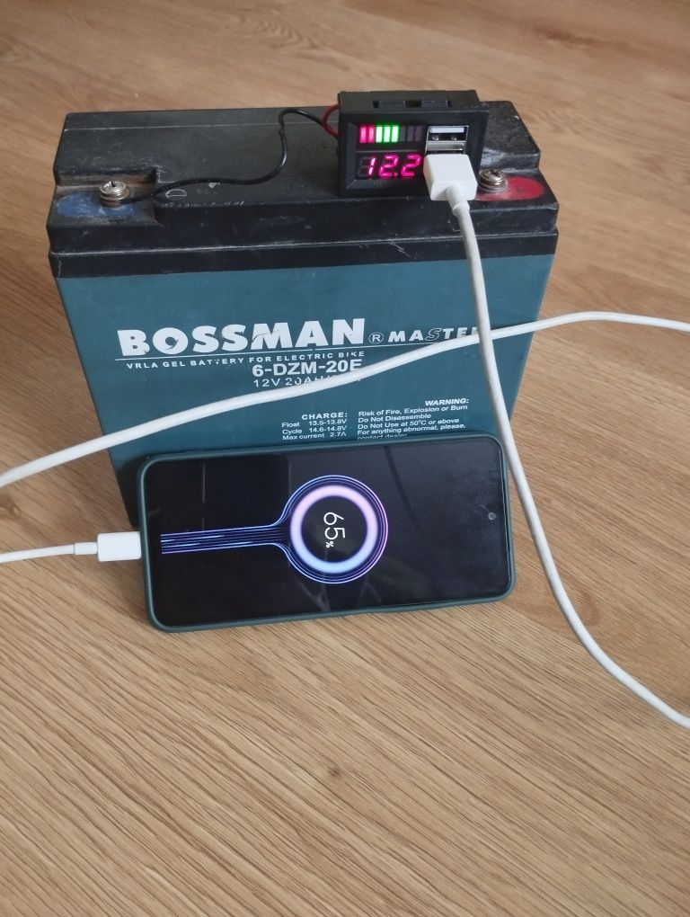 Индикатор заряда/ Вольтметр с USB/Вольтметр