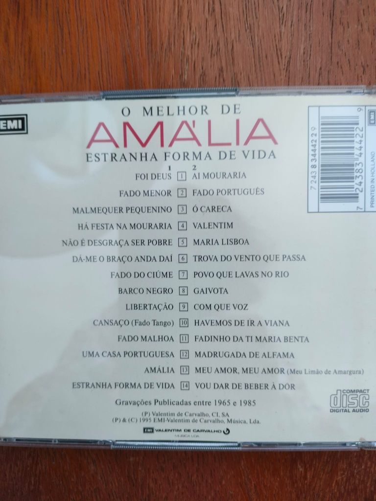CD - O melhor de Amália