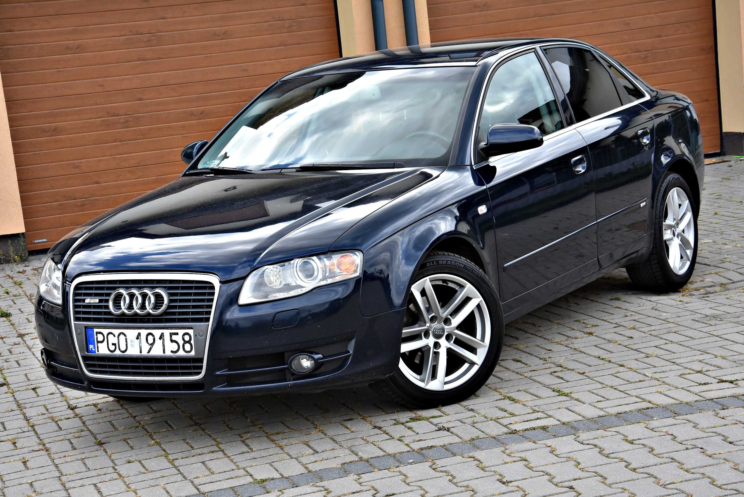 Ładne Audi A4 B7 2005r 2.0TDI 140KM S-LINE Xenon BOSSE MMI Super Stan