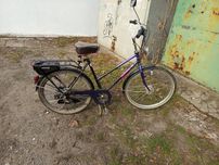 Rower męski Herkules z silnikiem spalinowym Sachs