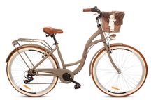 Rower miejski damski Goetze Mood 28 " Alu-Caffe latte Alu-Wiklinowy