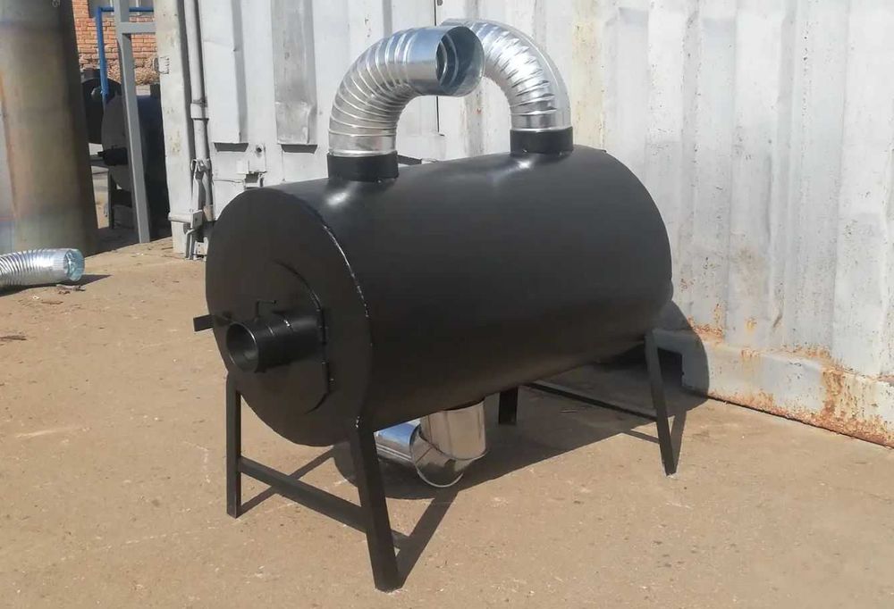 • ВІД ВИРОБНИКА! 5мм! 210м3! Пічка Булерян Буржуйка KLN 210- Булерьян