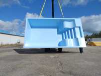 Basen ogrodowy wkopywany MARBELLA 720x340x150cm PRODUCENT!! RATY!!