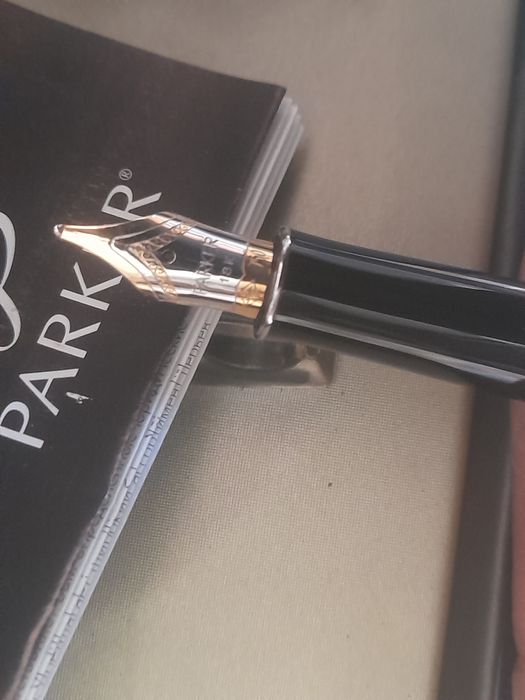 Caneta tinteiro Parker Sonnet prata 925