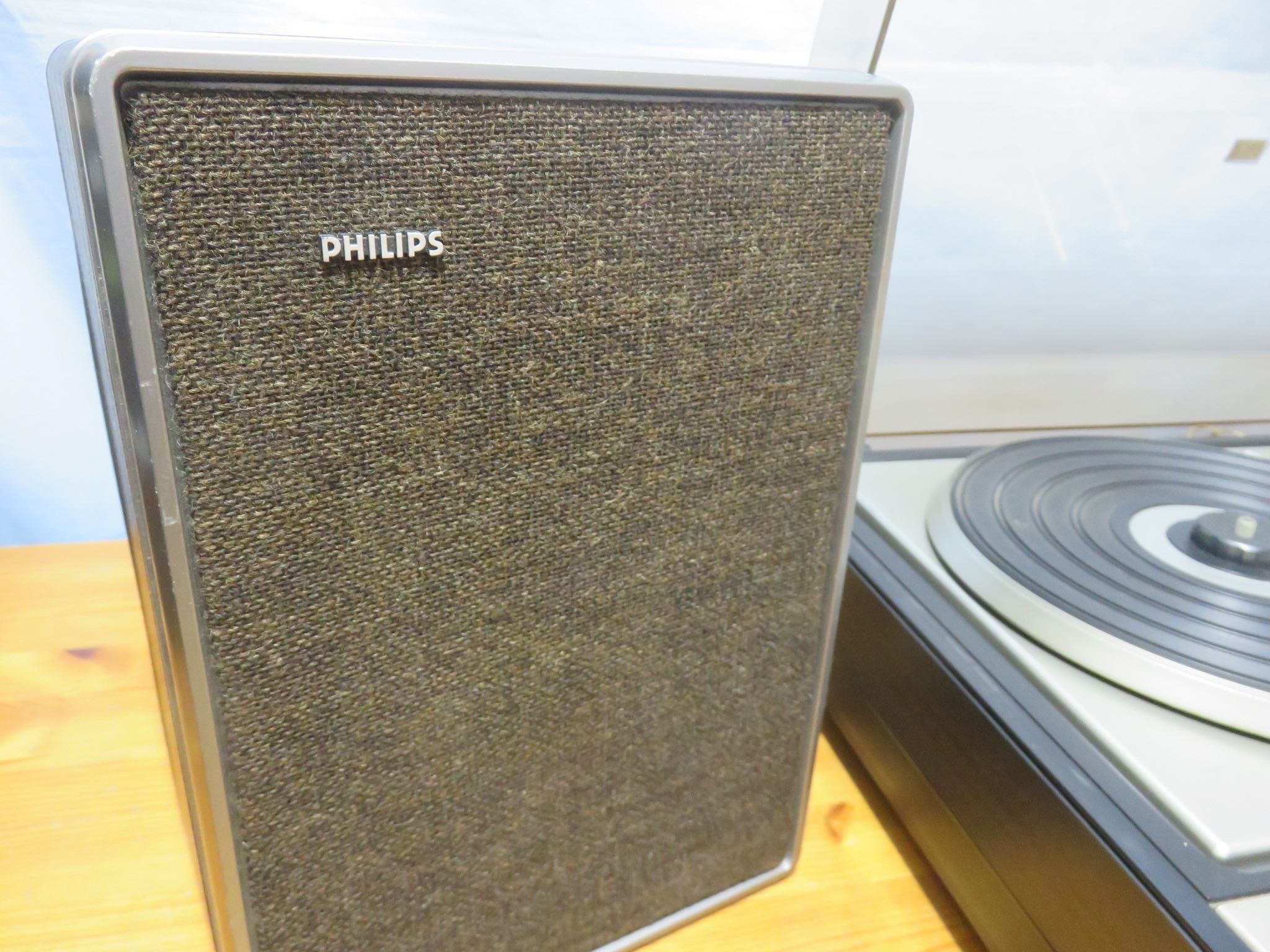 Gira-discos PHILIPS LP-Player 3way system leitor de LPs vinil vinyl