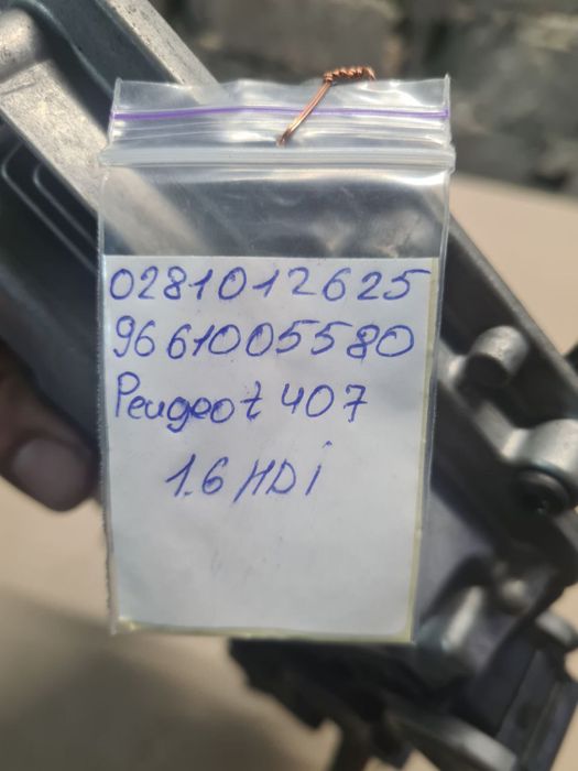 Блок управління двигуном Peugeot 407 ЕБУ Пежо 407 0281012625