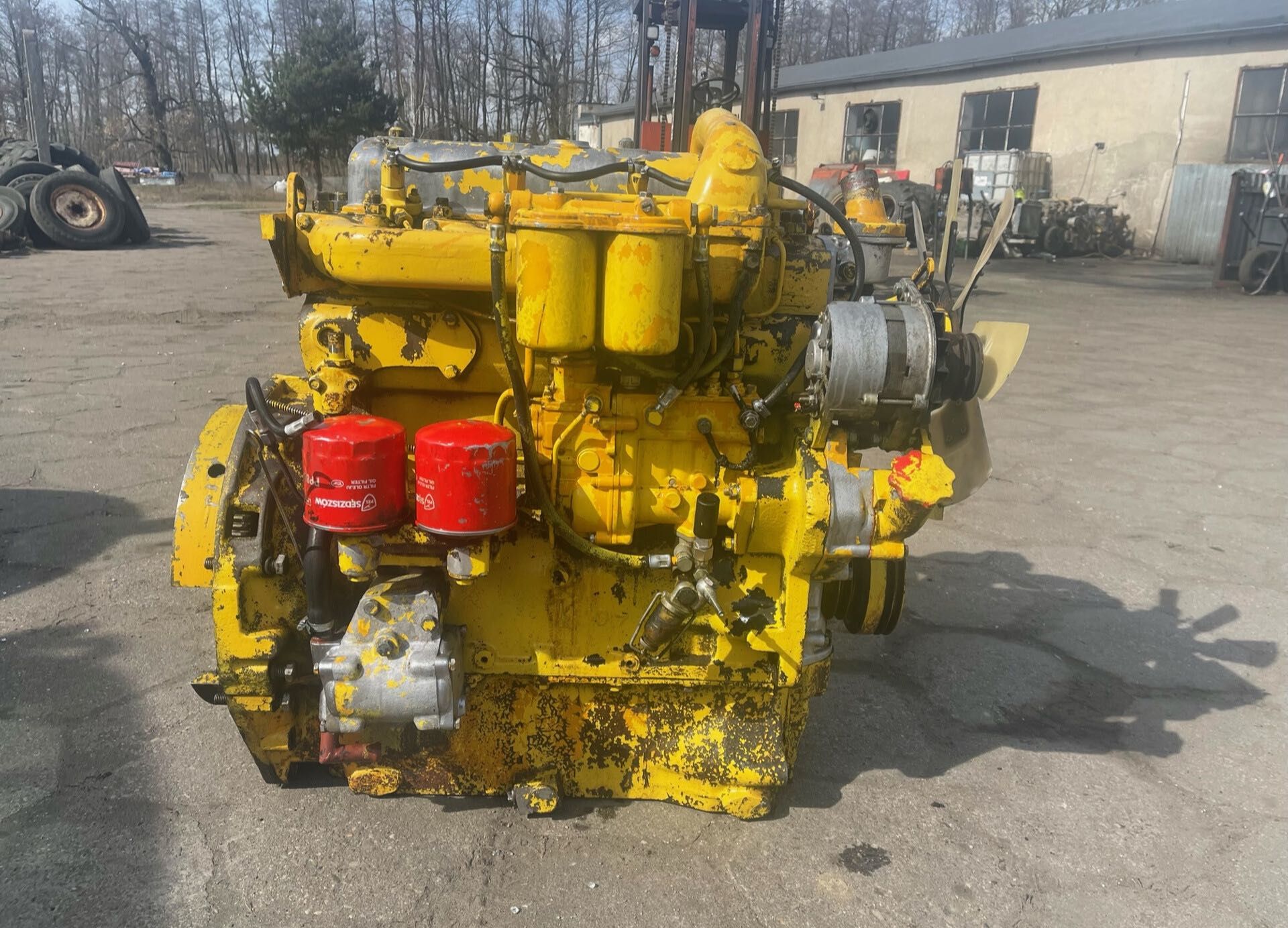 Silnik Ursus Zetor 4 cylindrowy TURBO z Agregatu 100 KM 1014,10145