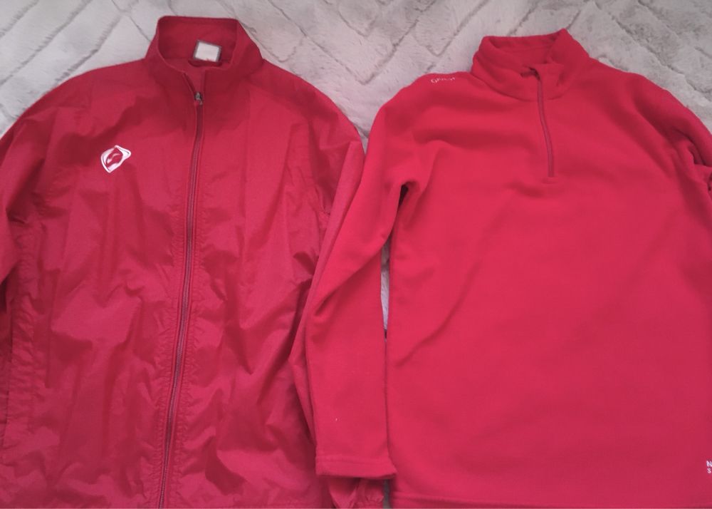 Kurtka wiatrówka nike , bluza polarowa Quechua 140, 10- 11 lat.