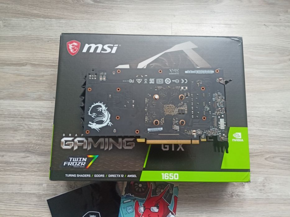 Karta graficzna MSI GTX 1650 4GB