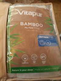Vitapur poduszka dziecięca z włóknami bambusowymi  40 x 60cm