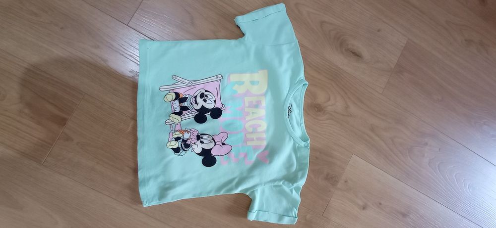 Bluzka, t-shirt z Myszką Miki Reserved rozmiar 92-98