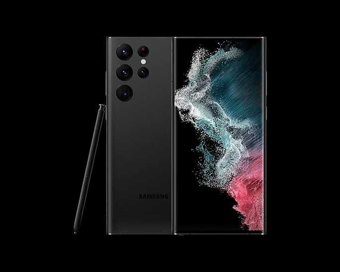 Samsung Galaxy S22 ULTRA 128Gb Snapdragon 8 Gen1 Phantom Black +бампер