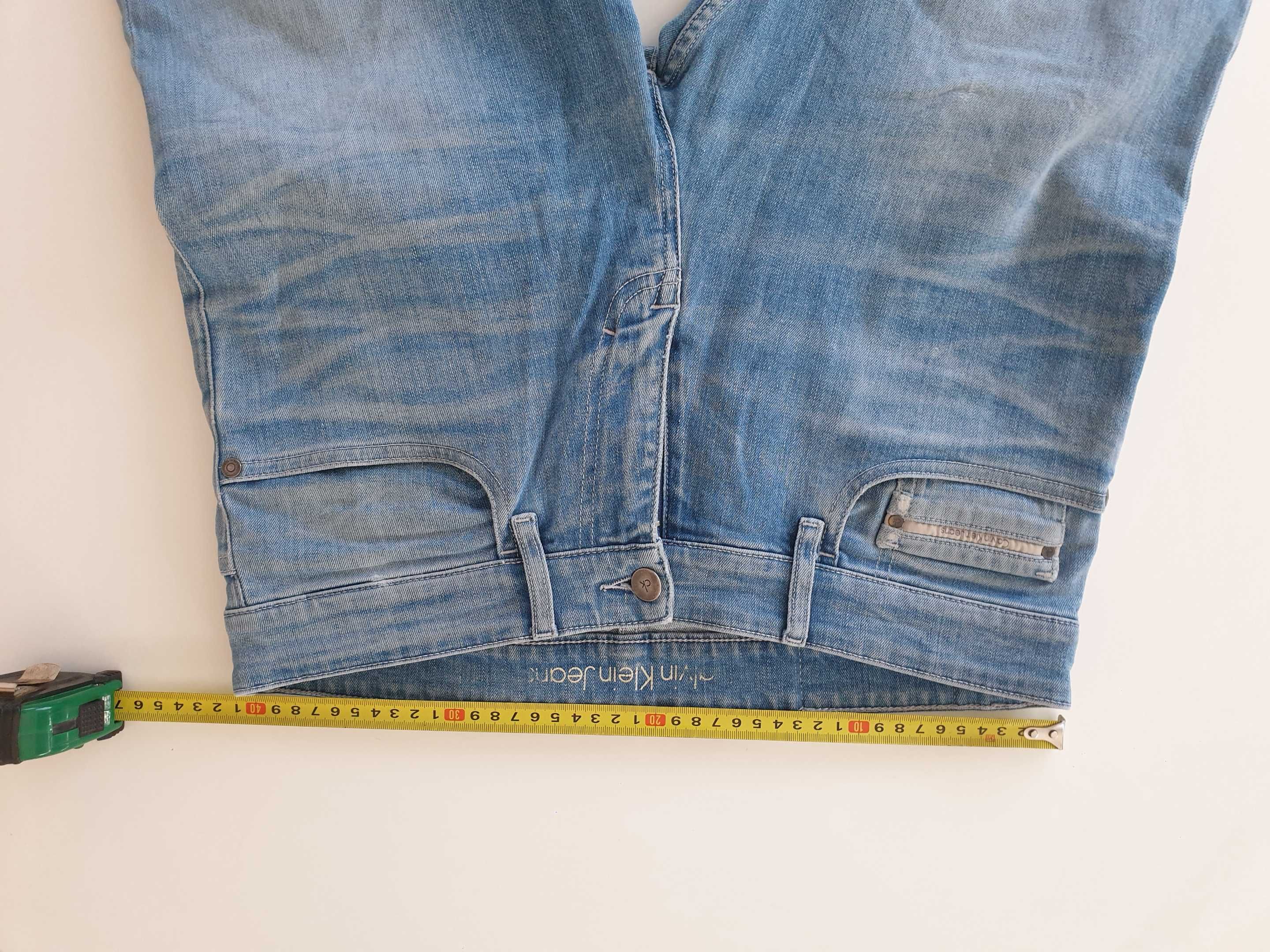 Spodnie jeansy Calvin Klein