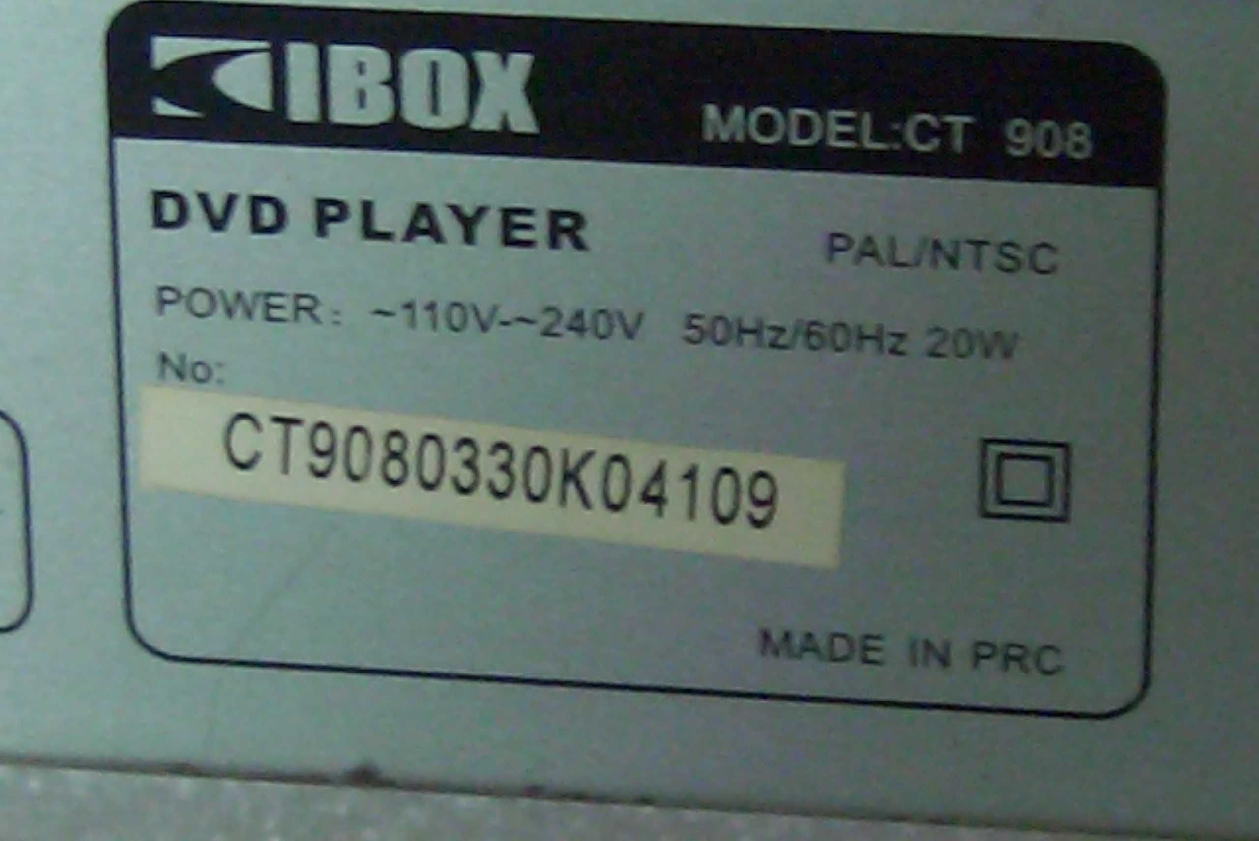 DVD Ibox player odtwarzacz