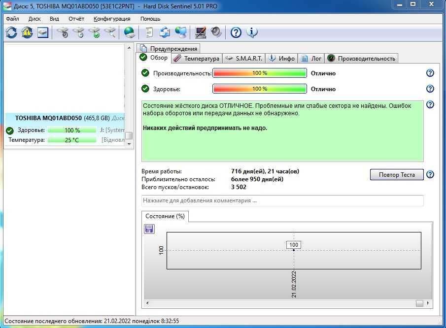 Жесткий диск 2.5" 500Gb 8Mb/5400/SATAII - 10 шт.