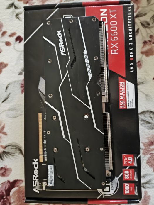 Видеокарта Asrock Rx 6600xt 8гб