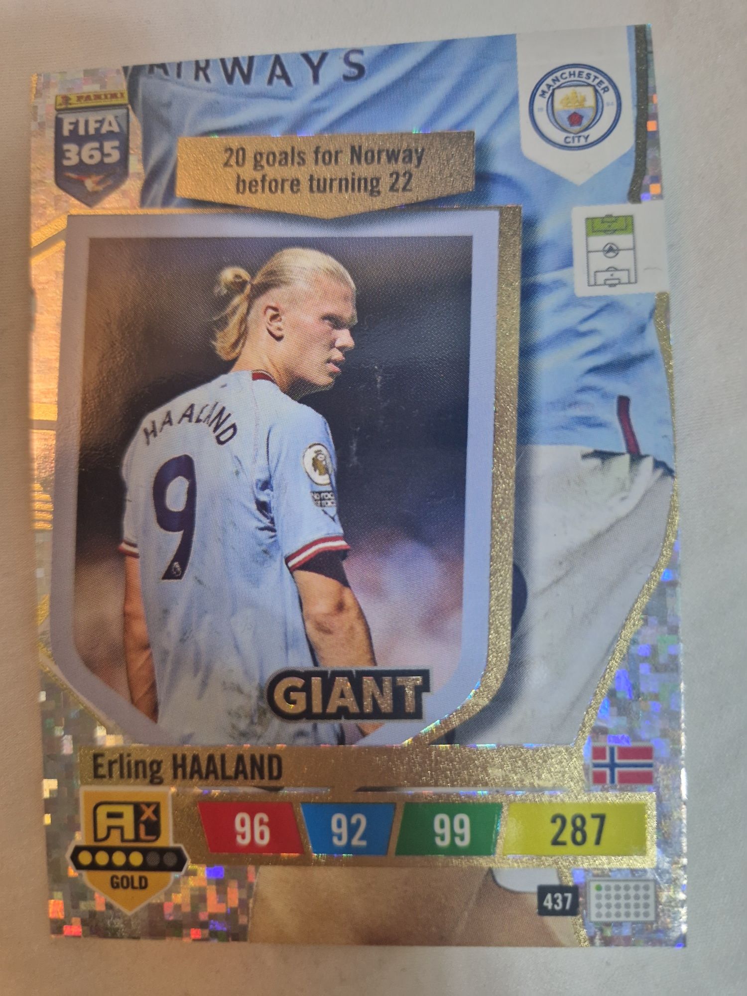 FIFA 2023 GOLD GIANT Haaland Manchester 437