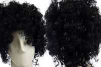 Czarne Kręcone Afro - peruka bajer na karnawał