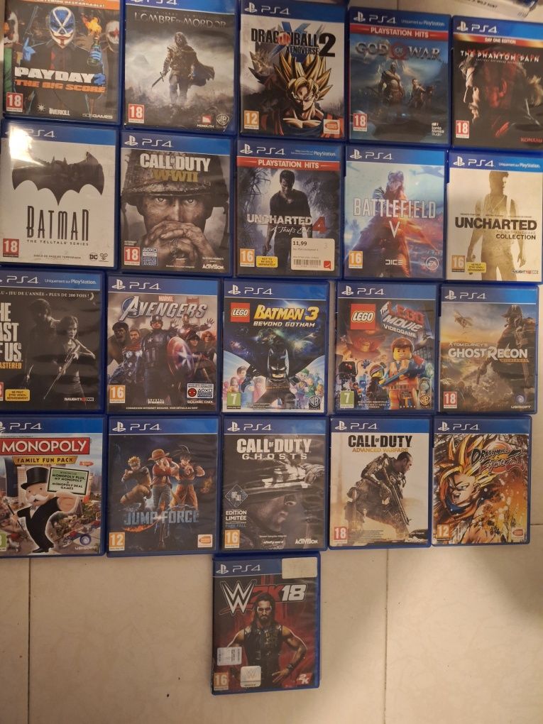 Jogos ps4 bom estado