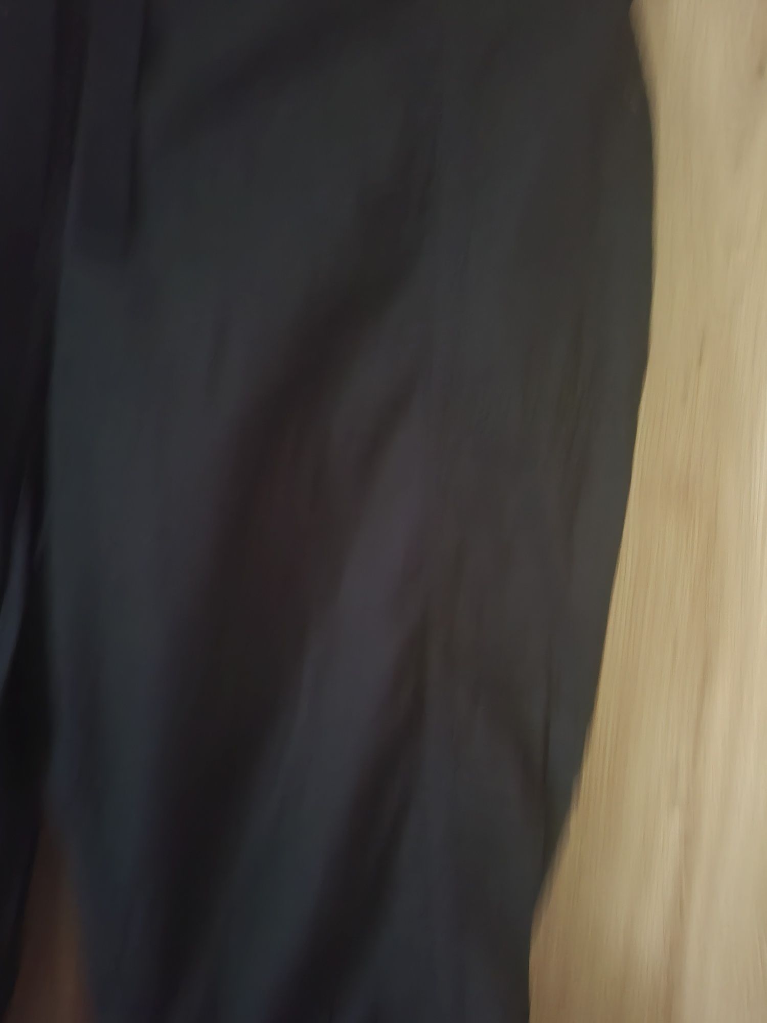 Czarne spodnie rybaczki damskie duże  50