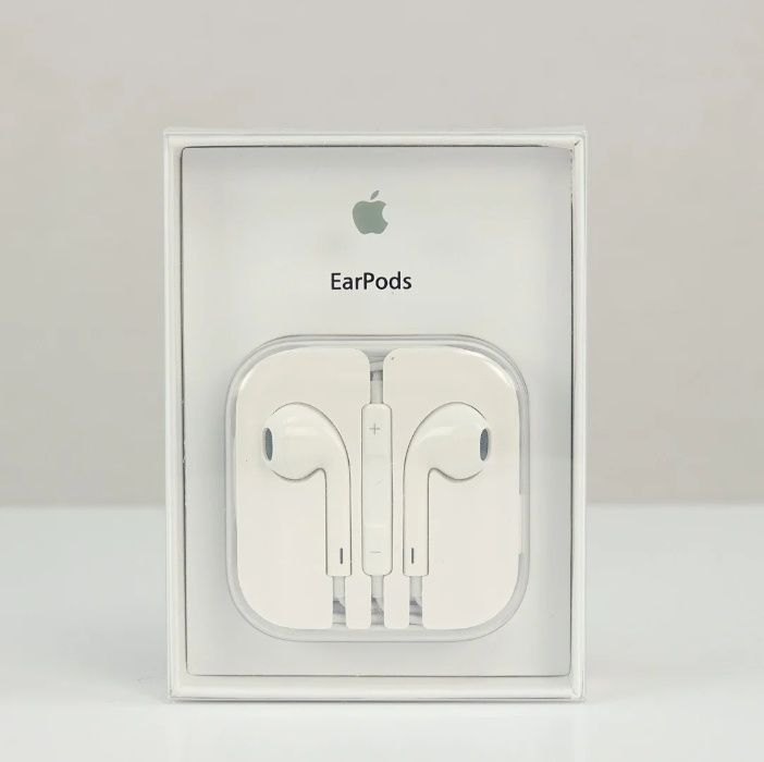 Наушники Apple EarPods MD827ZM/B Оригинал эйрподс 3.5 mm