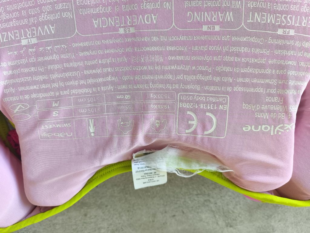 Colete piscina para criança