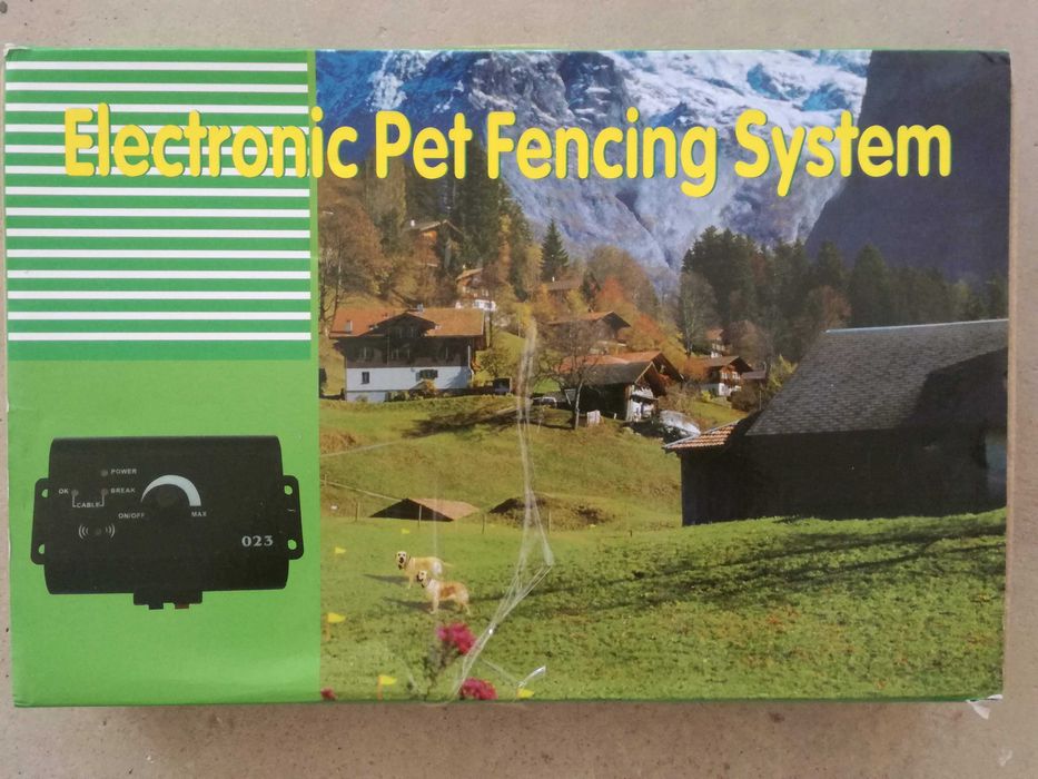 Cerca elétrica para cães domésticos