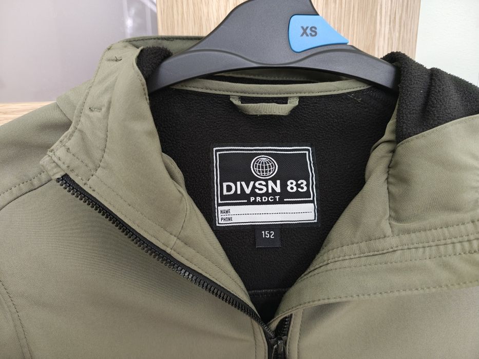 C&A kurtka softshell oliwkowy 152