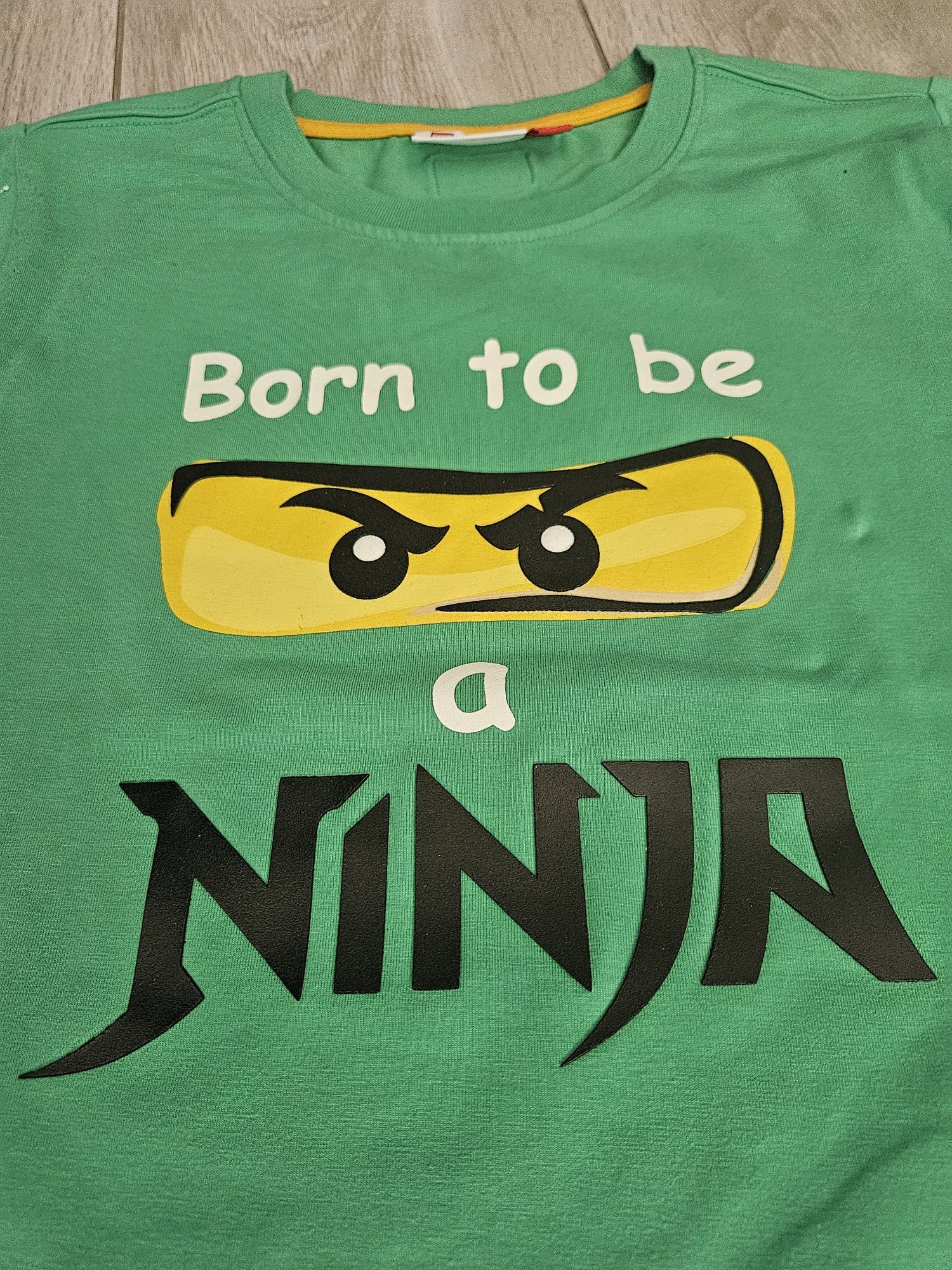 Lego born to be ninja go nowa koszulka tshirt  146