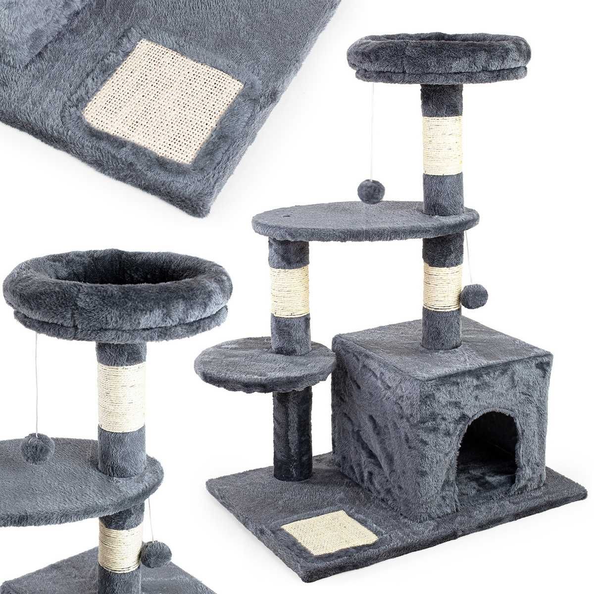 Drapak dla kota 85 cm wieża legowisko domek