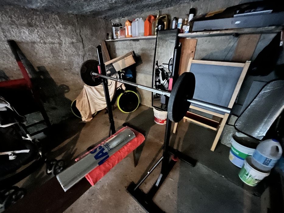 Material de ginásio para despachar