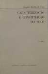 Caracterização e Constituição do solo - Joaquim Botelho da Costa