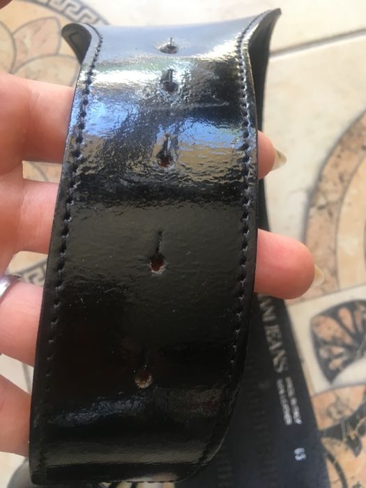 ARMANI JEANS oryginalny pasek lita skora naturalna