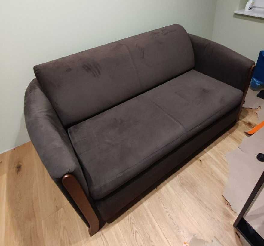 Sofa/kanapa Orlando BRW (kolor brązowy)
