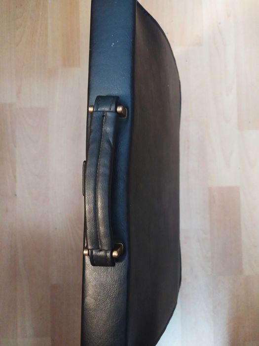 Torba czarna męska zamykana