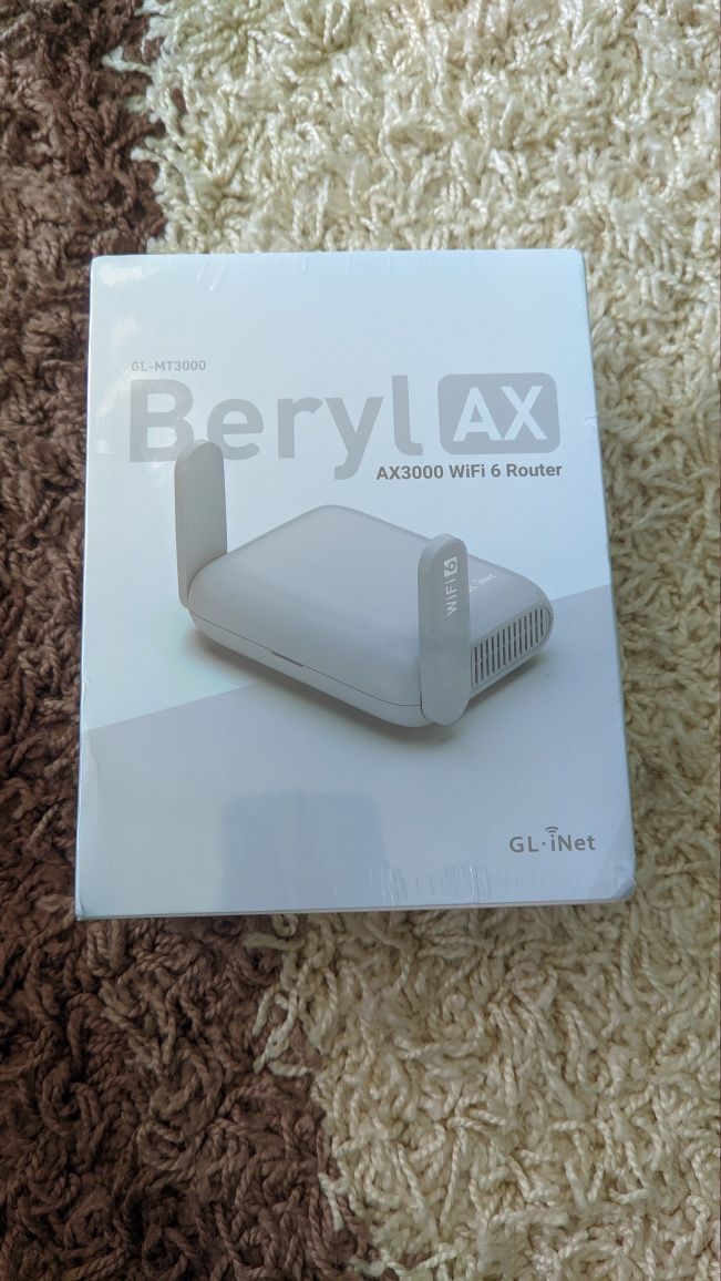 Router GL-MT3000 Beryl AX Wi-Fi 6 openwrt nowy