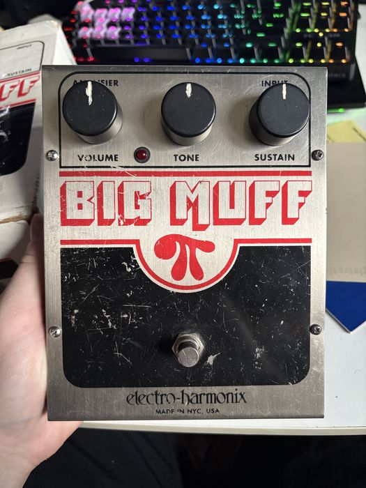 Big Muff Pi Fuzz Electro-Harmonix, фуз