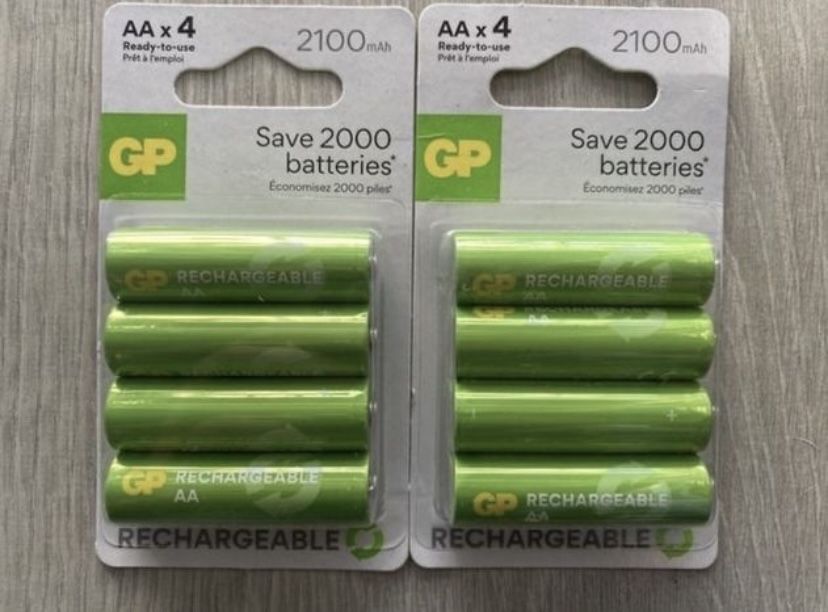 16x Akumulatorki baterie AA R6 GP