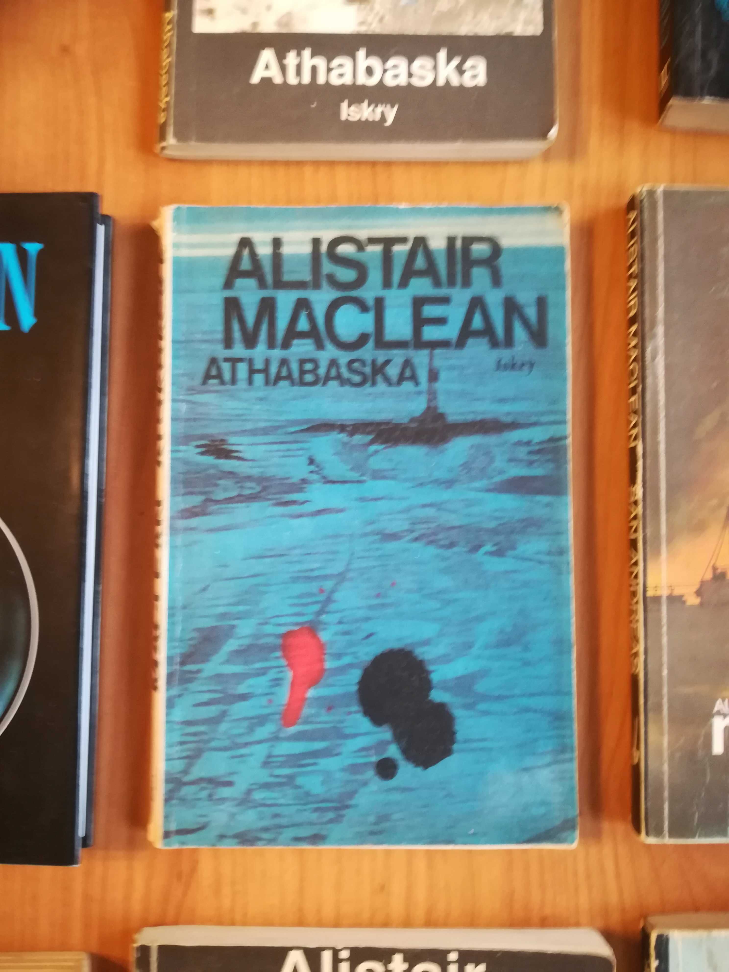 Alister MacLean książki sensacyjne zestaw 13 sztuk