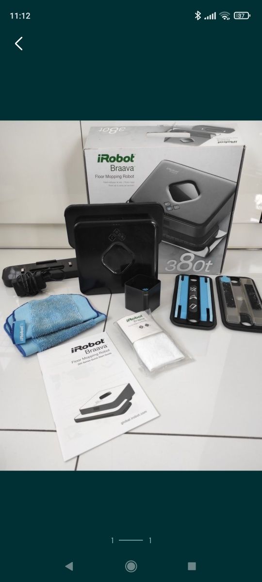 Robot mopujący  iRobot braava 380T