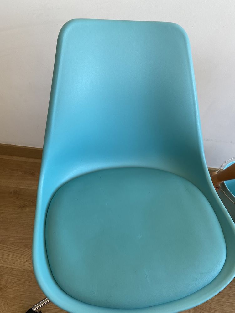 Cadeira Escritorio azul