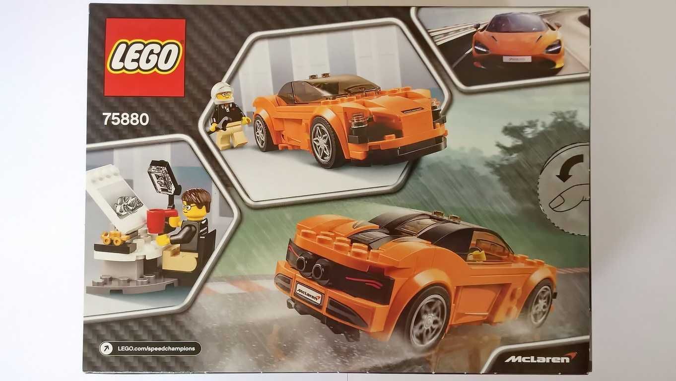 LEGO Speed Champions 75880 McLaren 720S selado