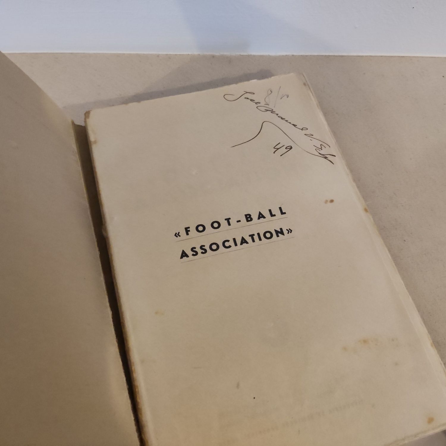 Livro Raro - Football association por Artur Freire