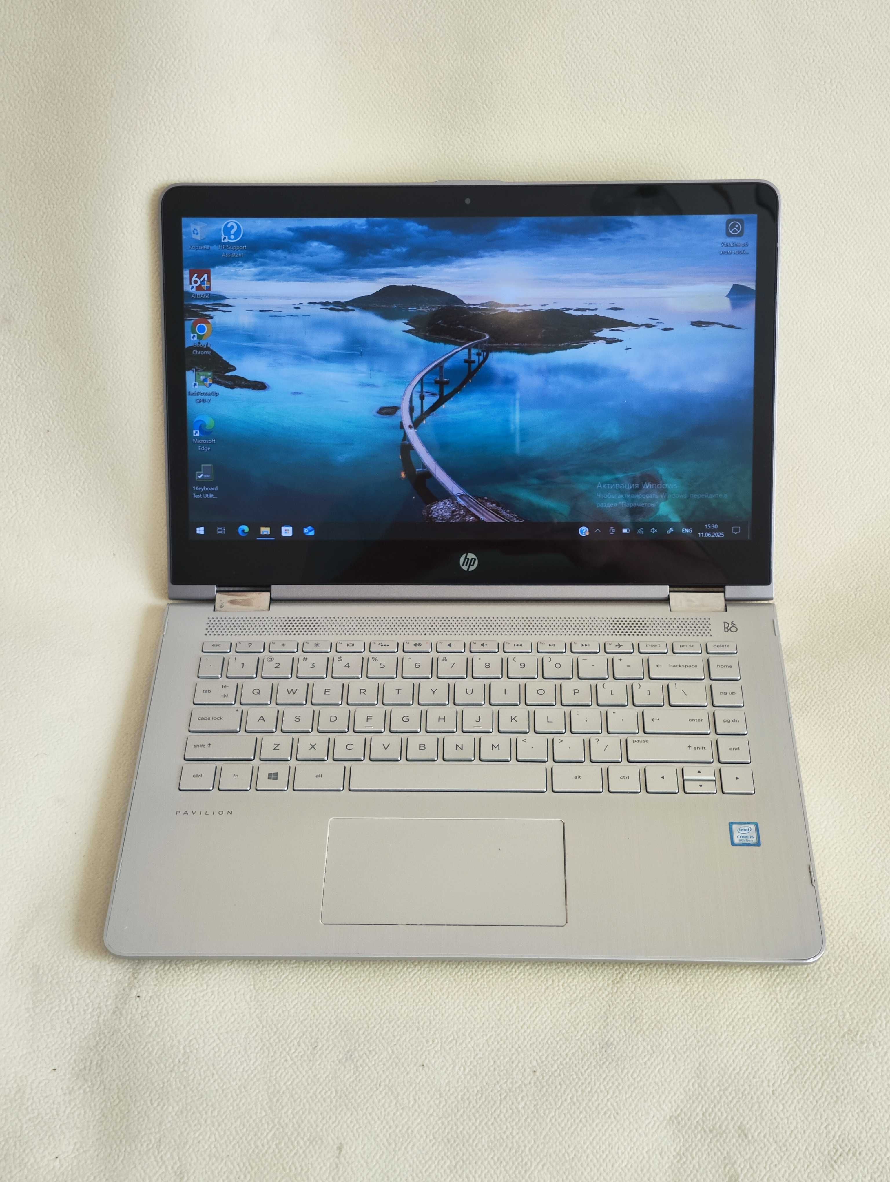 Ноутбук HP Pavilion x360 14-ba153cl 14" Core i5/DDR4 8Gb/SSD 256Gb