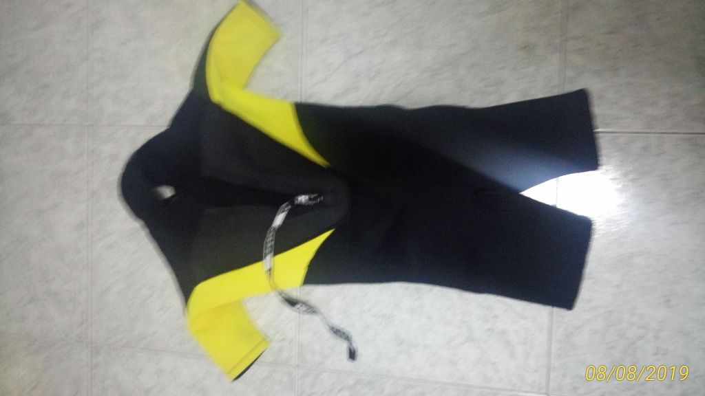 Fato body board para criança