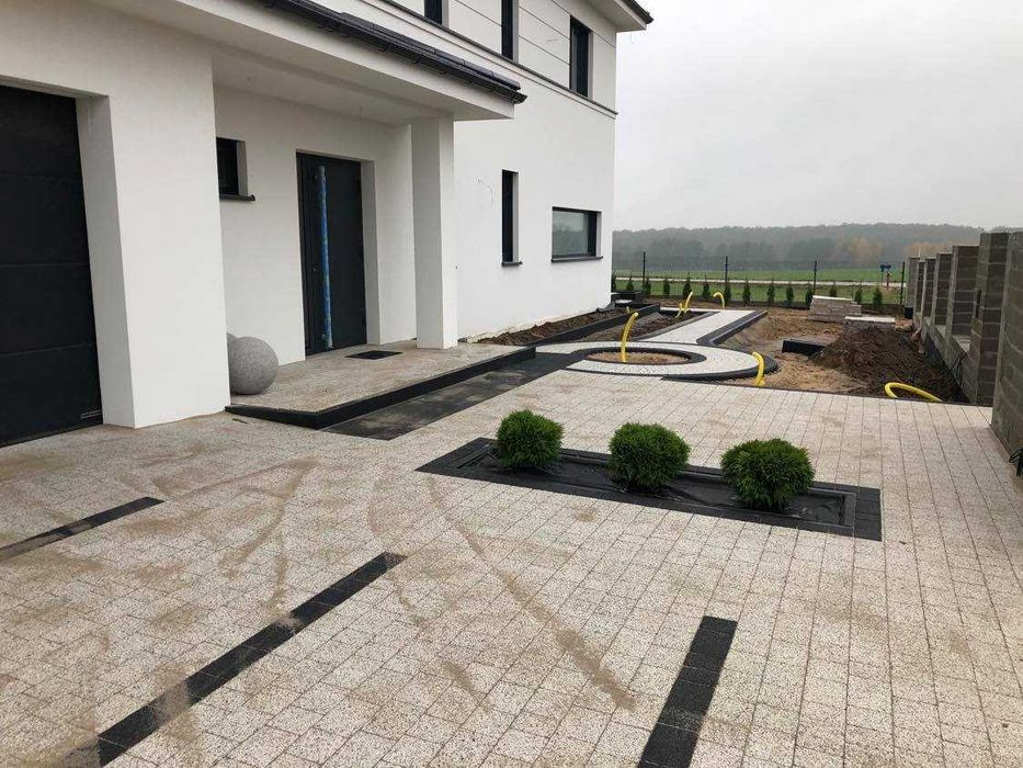 Układanie kostki brukowej / Brukarstwo / Drenaż / Ogrodzenia / Ogrody