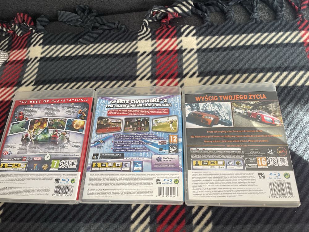 Gry ps3 playstation 3 lego need for speed sports champion