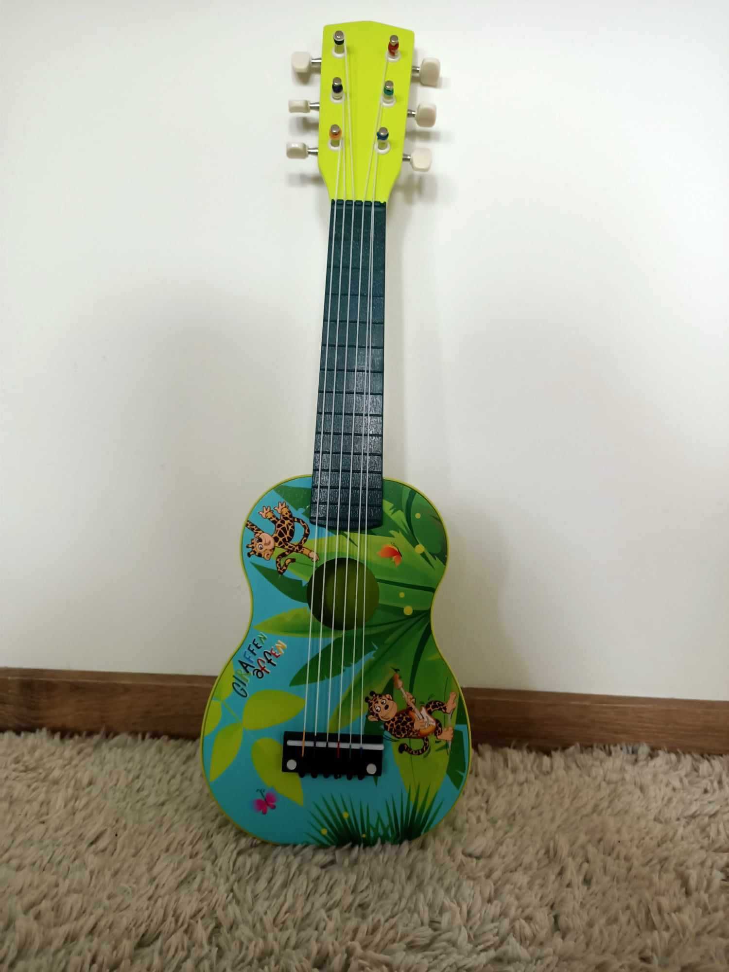 Gitara Beluga Żyrafa zielona